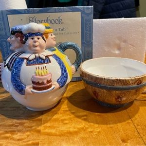 Tea for one fairytale teapot and cup dept 56